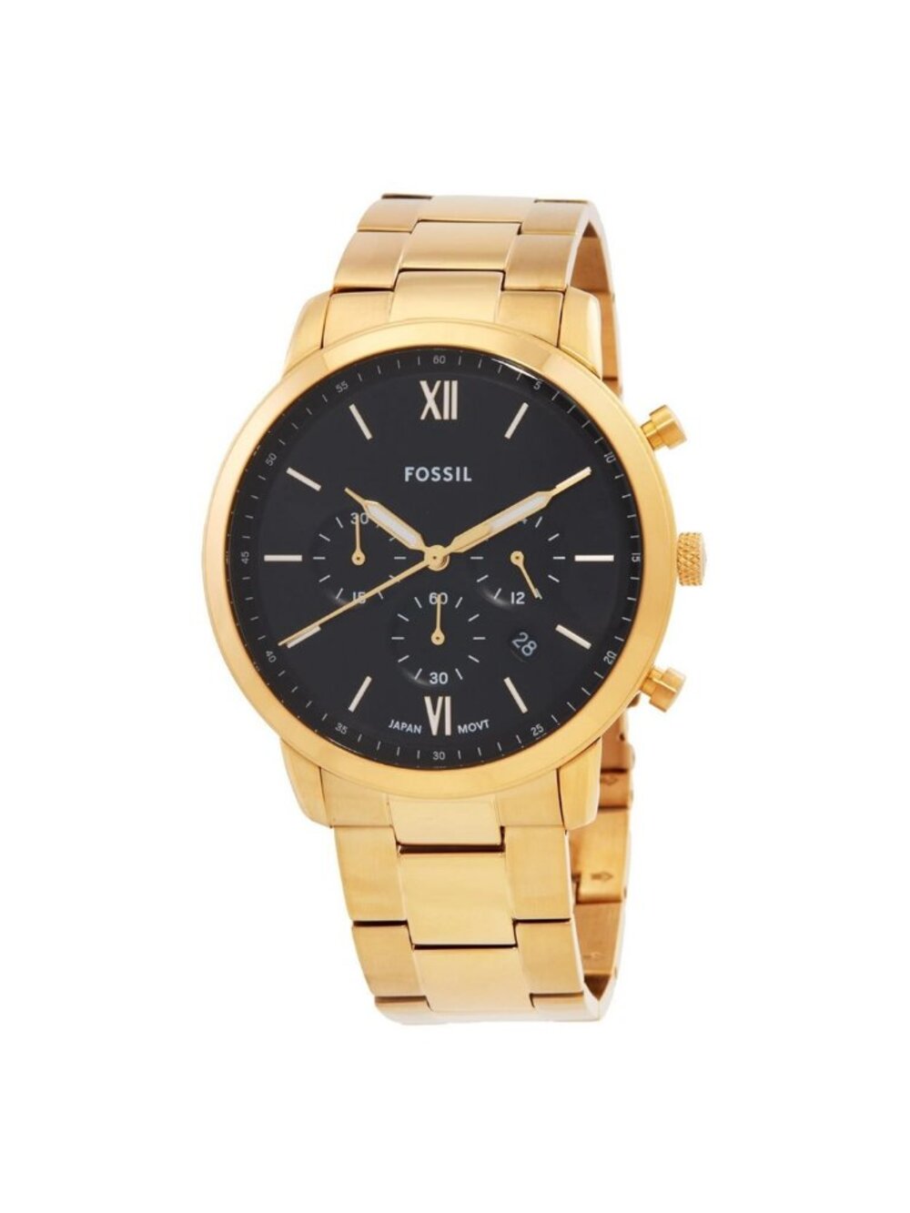 NWT Fossil Neutra Chronograph Quartz Black Dial Men's Watch